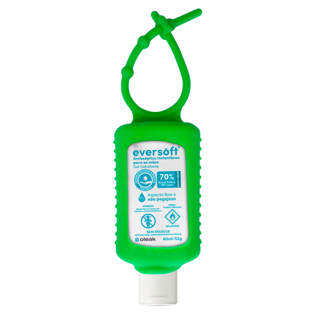 Eversoft Antisséptico Instantâneo Gel Let's Go 60mL