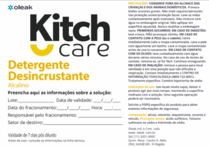 Etiqueta Kitch Care Desincrustante