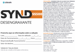 Etiqueta Synd SS500