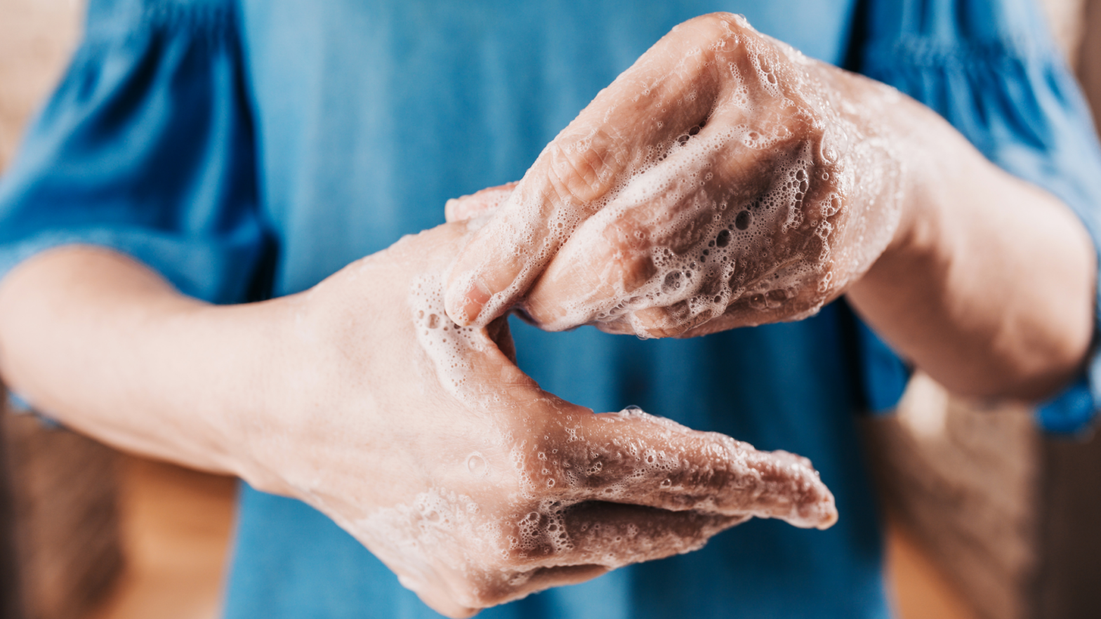 higiene de mãos