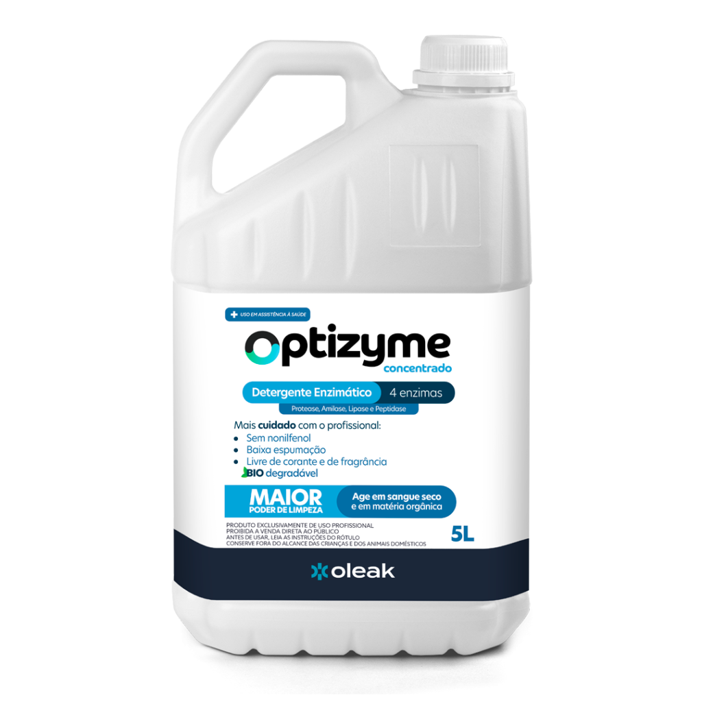 Optizyme Detergente Enzimático Concentrado 4 Enzimas
