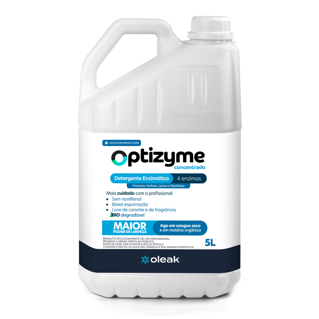 Optizyme Detergente Enzimático Concentrado 4 Enzimas